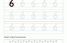 Preschool Worksheet Number 6 176061 In 2020 | Kindergarten