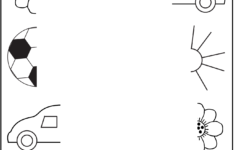 Preschool Worksheets - Connect Pictures - 5 Worksheets