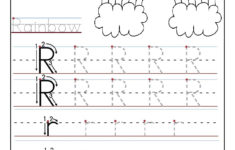 Printable Letter R Tracing Worksheets For Preschool