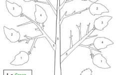 Printable Preschool Fall Themed Color-By-Number Worksheet