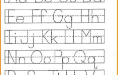 Printable Preschool Handwriting Practice Worksheets 7 Pre K