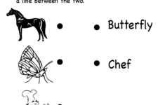 Reading Worksheet - Free Kindergarten English Worksheet For