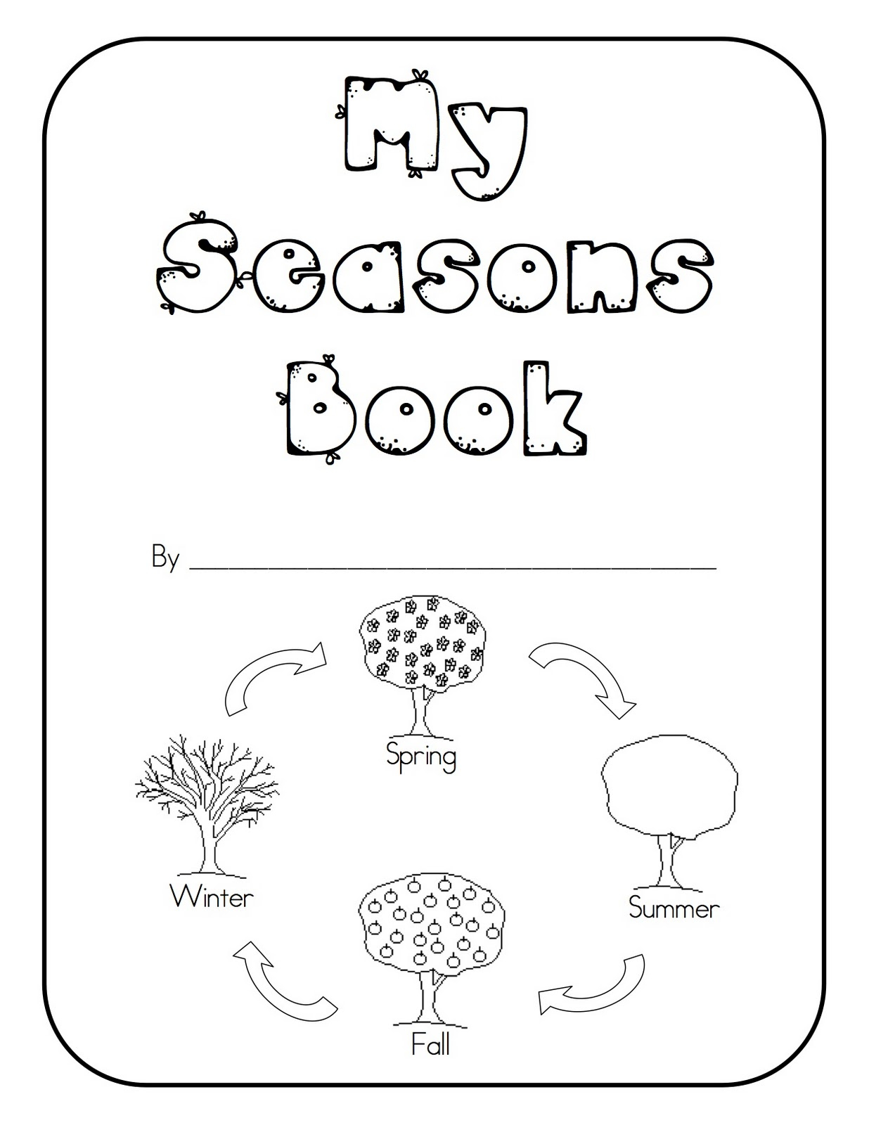 Seasons Printable Activities And Worksheets For Preschool