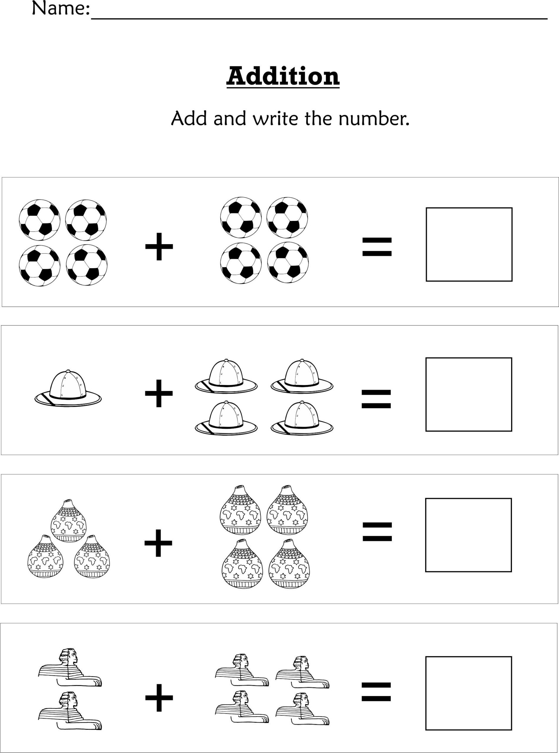 Simple Addition For #preschoolers Or Early #kindergartners