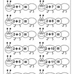 Simple Math For Preschoolers Free Preschool Worksheets