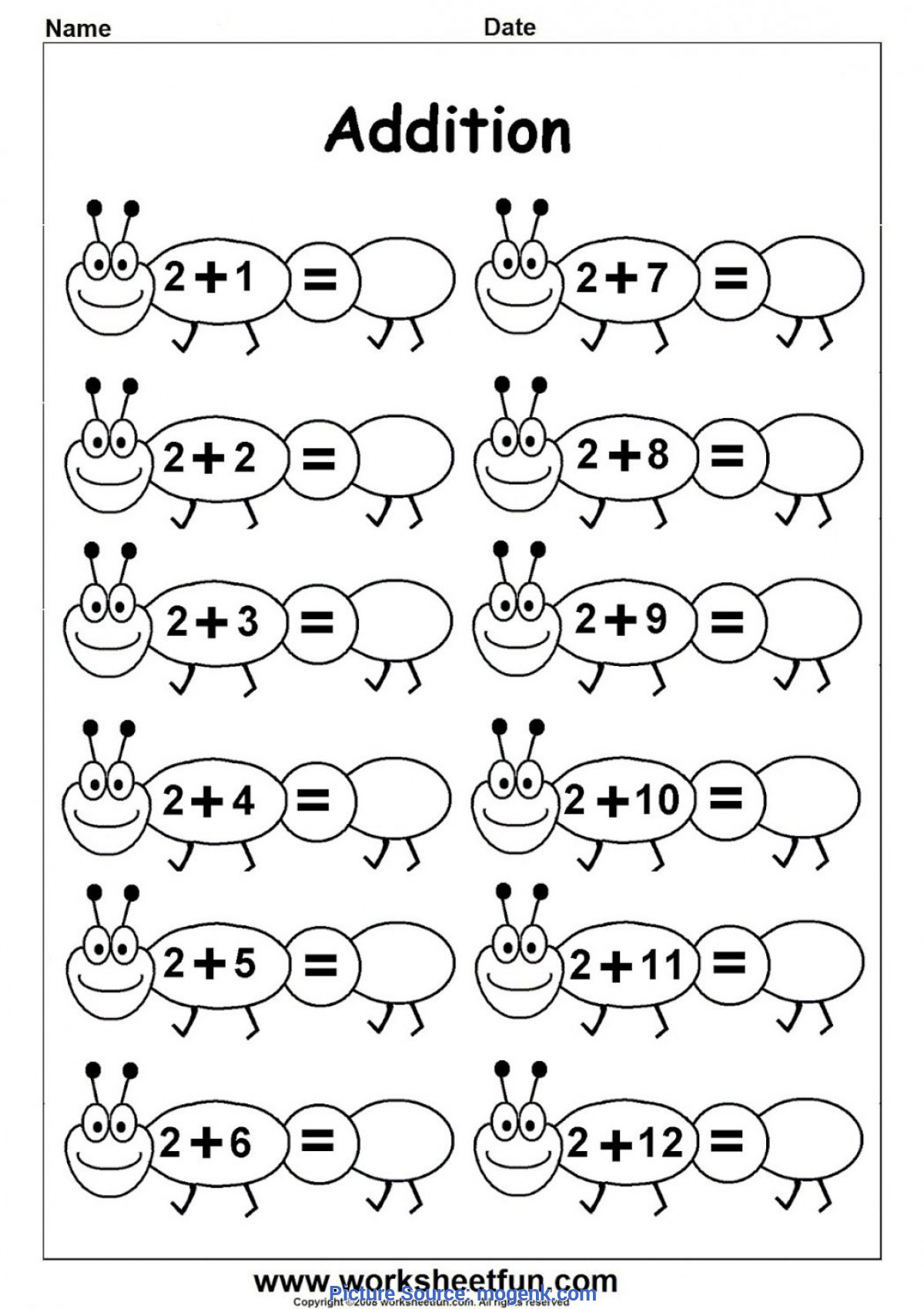 Simple Math For Preschoolers Free Preschool-Worksheets