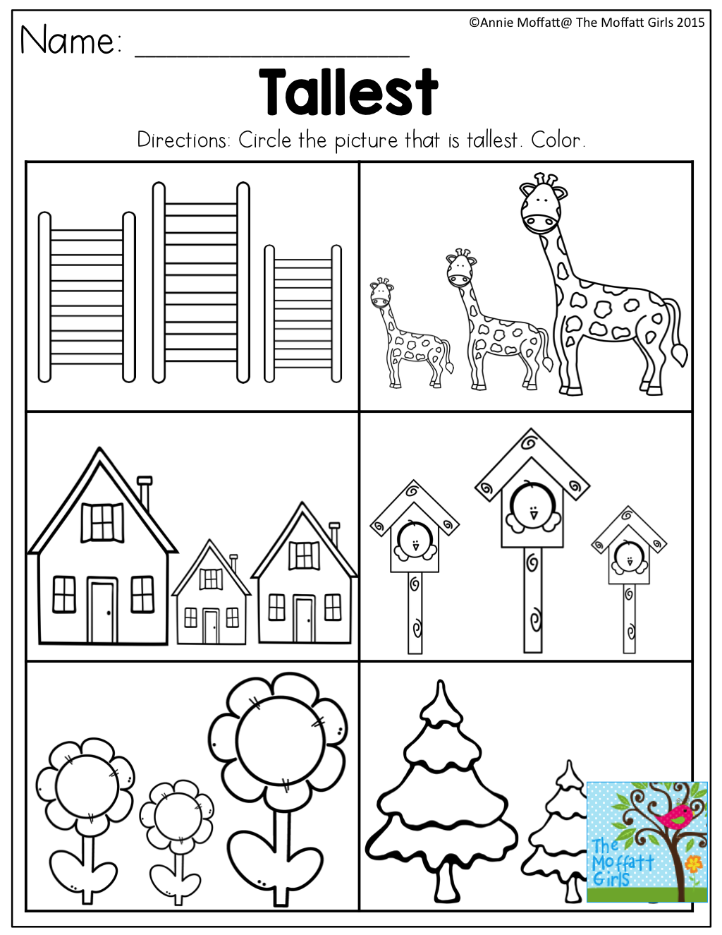 Tallest- Tons Of Great Printables For Preschool! | Free