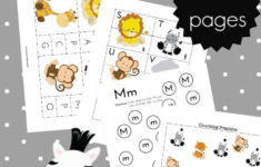 Preschool Jungle Worksheets