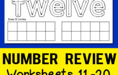 Teen Number Worksheets 11-20 | Totschooling - Toddler