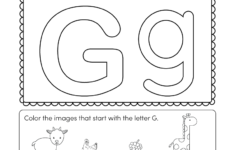 This Is A Letter G Alphabet Coloring Activity Worksheet
