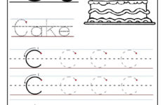 Trace The Letter C Worksheets | Alphabet Worksheets
