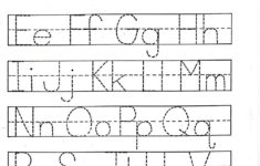 Traceable Alphabet Worksheets A-Z | Activity Shelter