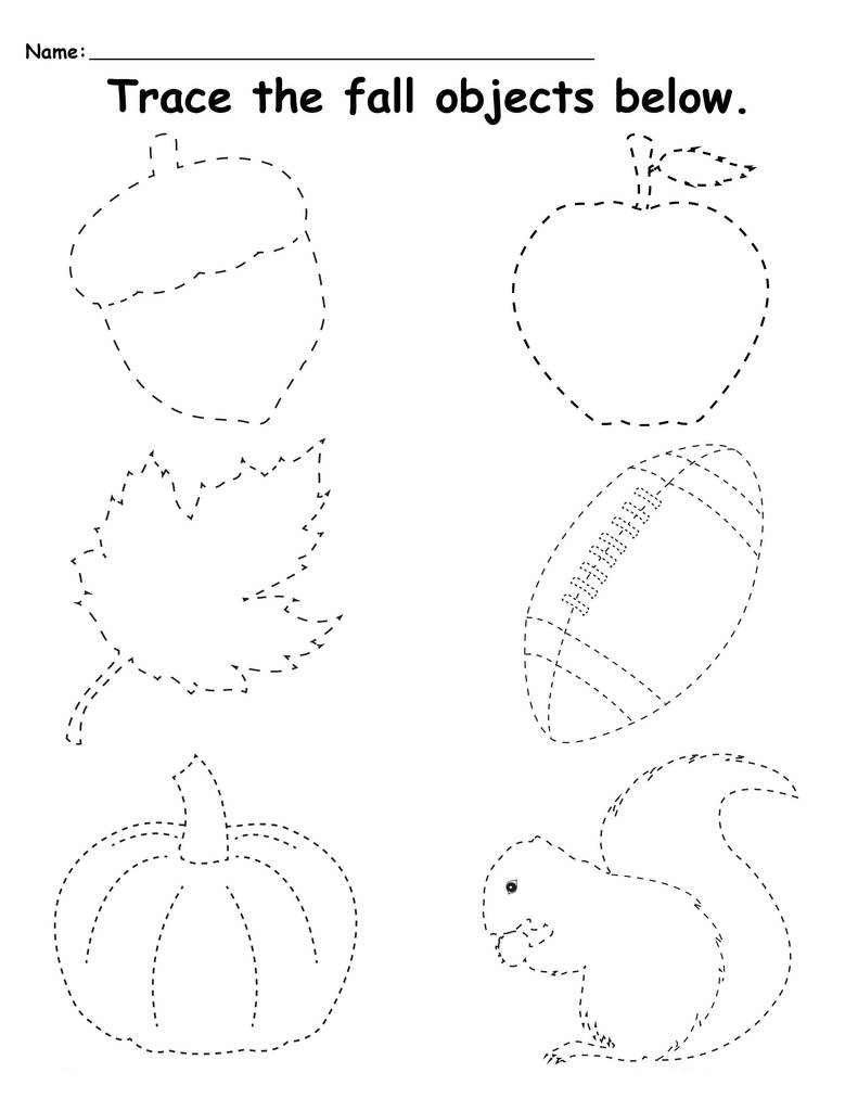 Tremendous Fall Printables For Preschool Free Leaves