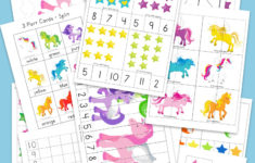 Unicorn Preschool Activity Pack - Fun With Mama