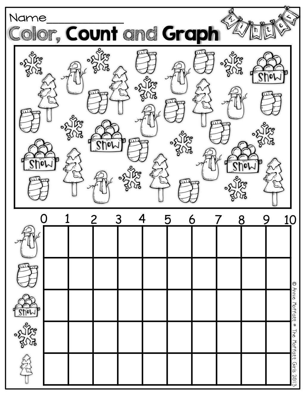 Winter Math And Literacy Packet (Kindergarten)! | Fall Math