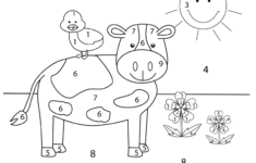 Worksheet ~ Colornumber Worksheettable Extraordinary