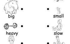 Worksheet ~ English For Kindergarten Free Worksheet