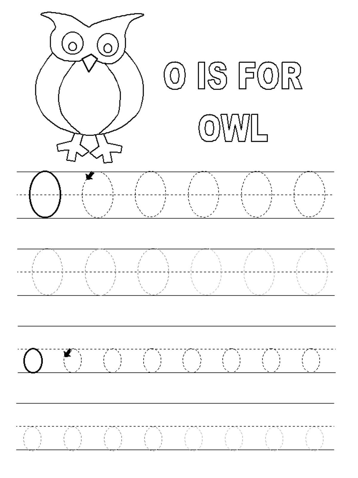 Worksheet ~ Letter O Worksheets Forl Alphabet Short