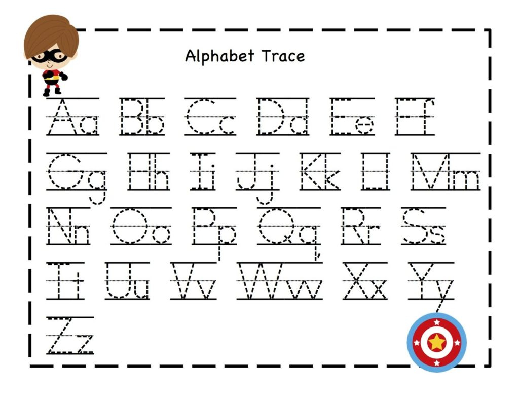 Worksheet ~ Printable Alphabet Worksheet Blank Preschool