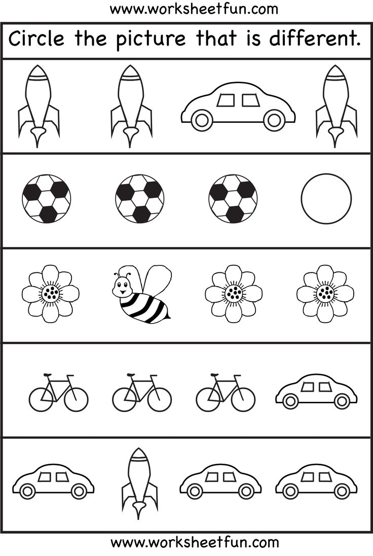 Worksheet ~ Same Or Differentrksheets For Toddler