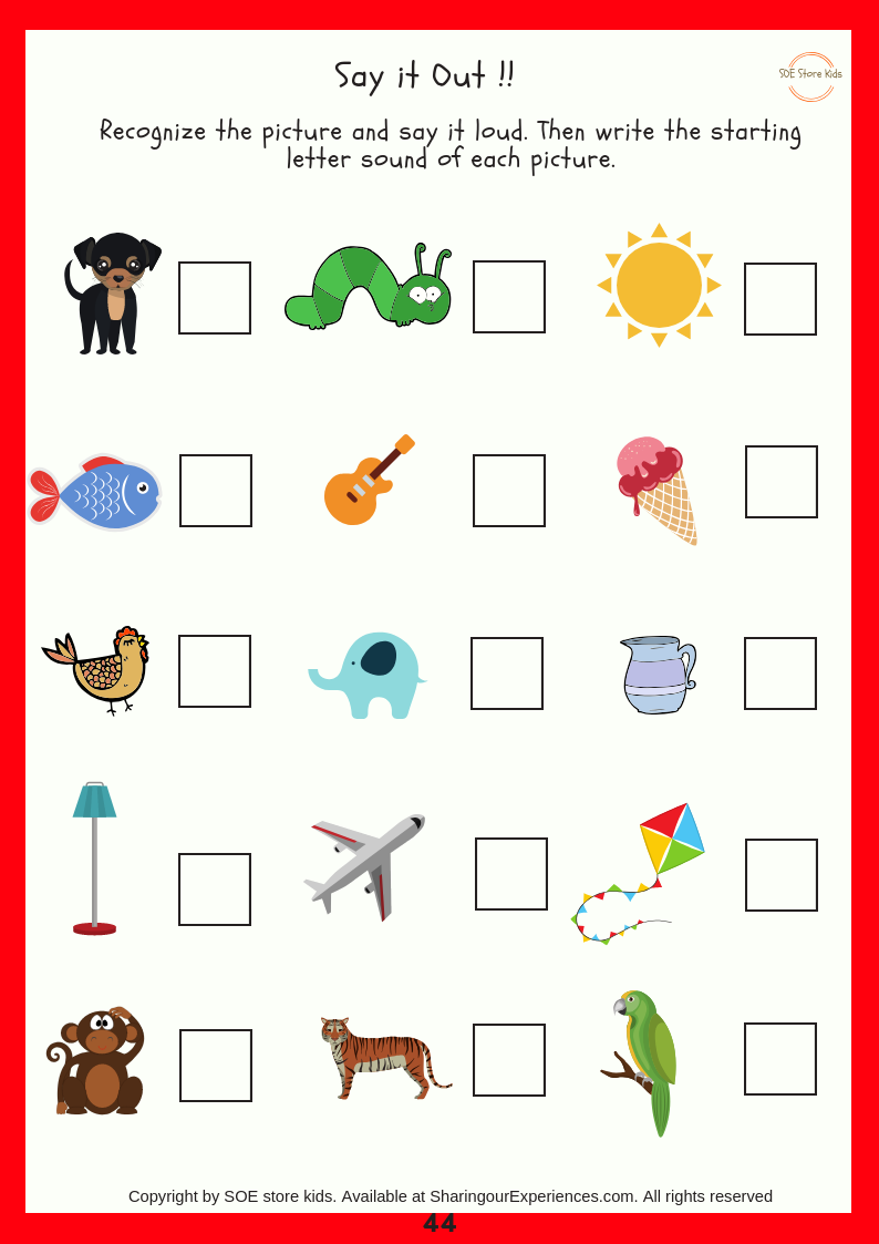 Worksheet ~ Soe Store Kids Capital Alphabets Writing