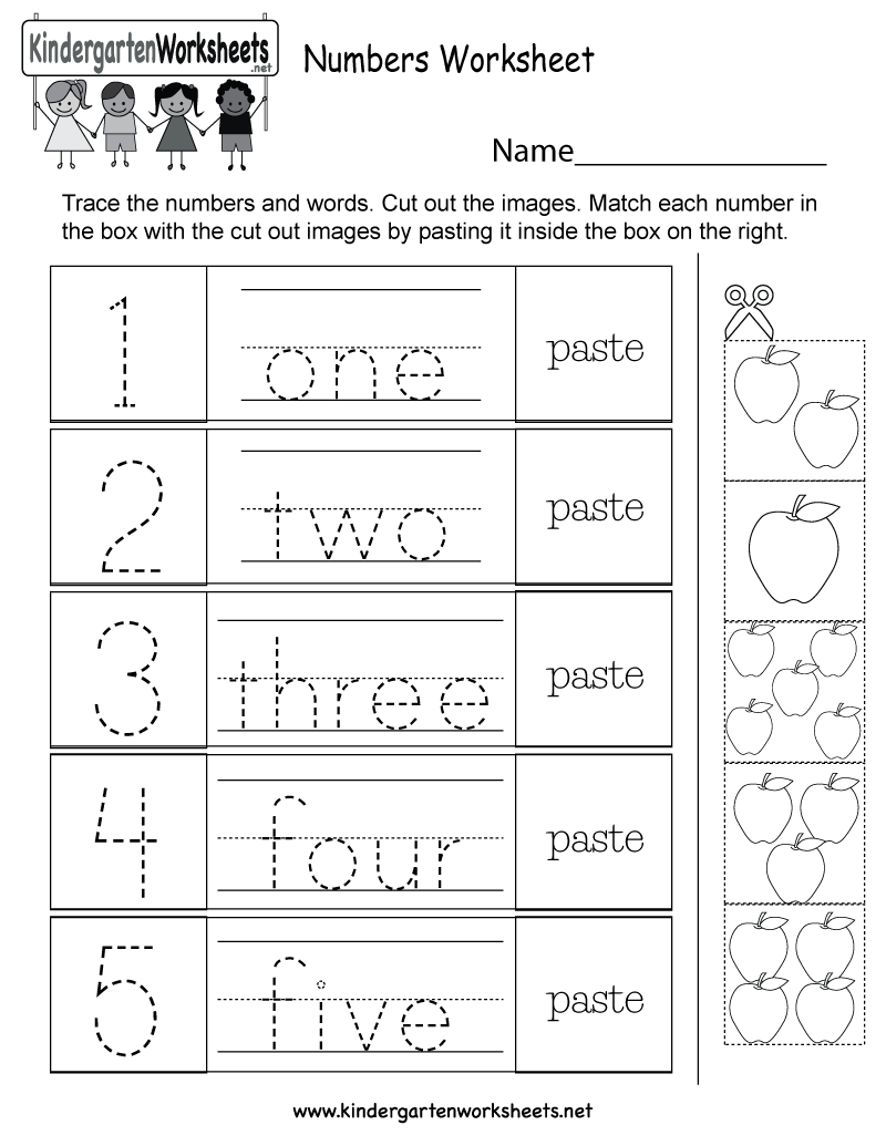 Worksheet ~ Splendi Kindergarten Worksheets Numbers Photo