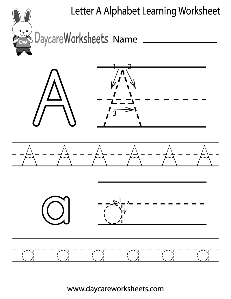 Worksheet ~ Worksheet Letter Alphabet Learningble Free For