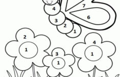 Worksheets : Colornumber Spring Worksheet For Kids