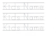 Worksheets : Customizable Printable Letter Pages Name