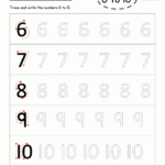 Writing Number Worksheets Write The Numbers 6 To 10.gif